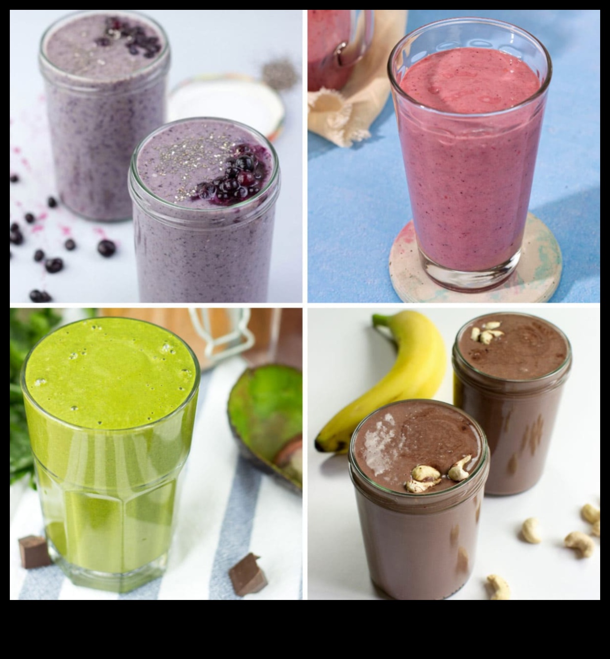 Protein Gücü: Gününüzü Tatmin Edici Smoothie İyiliğiyle İyileştirme