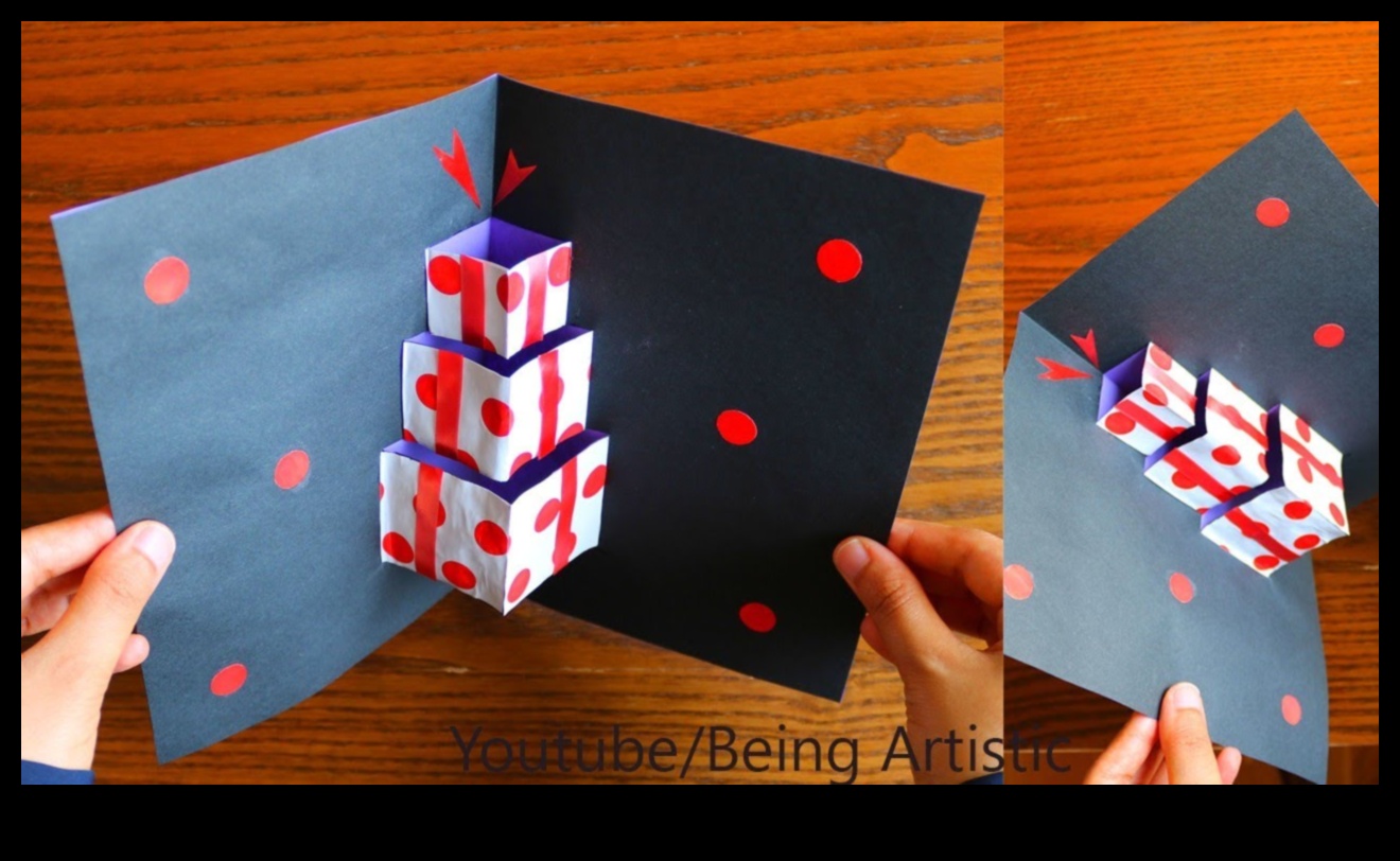 DIY Papercraft Tebrik Kartları: Sevdiklerinize El Yapımı Dilekler