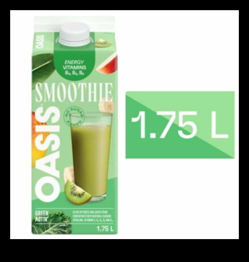 Tropikal Yeşil Oasis: Smoothies aracılığıyla egzotik yerlere kaçmak