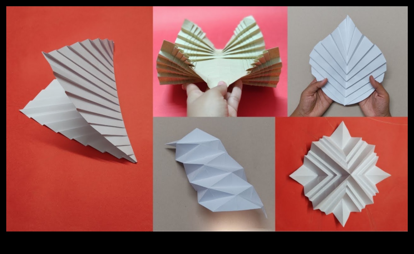 Gelişmiş kağıt işçilik teknikleri: origami'yi bir sonraki seviyeye taşımak